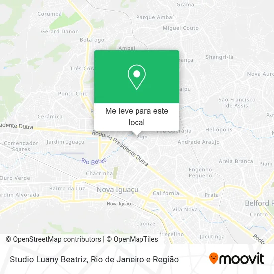 Studio Luany Beatriz mapa