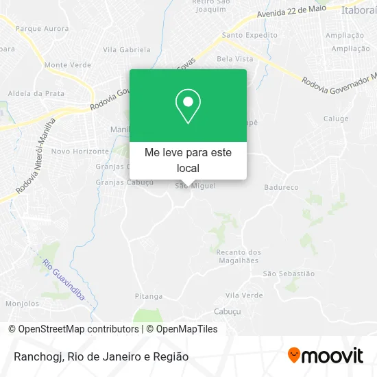 Ranchogj mapa