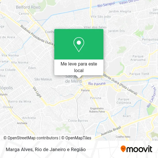 Marga Alves mapa