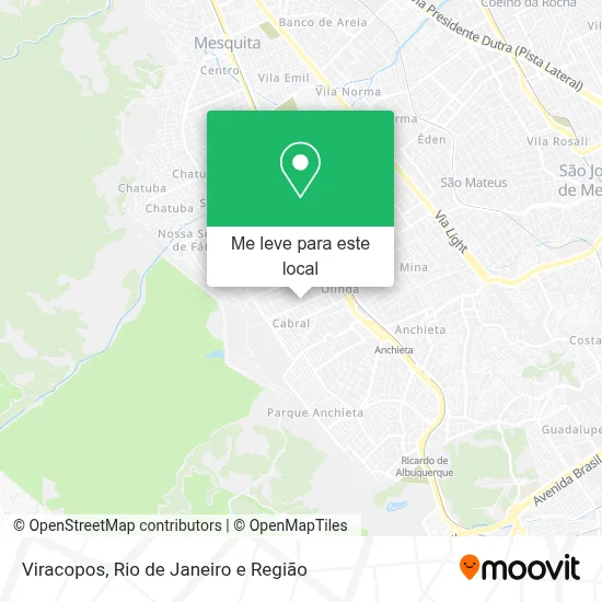Viracopos mapa