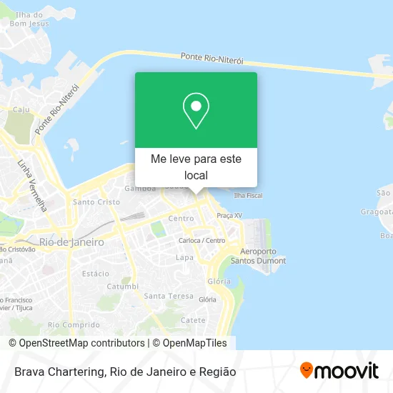 Brava Chartering mapa
