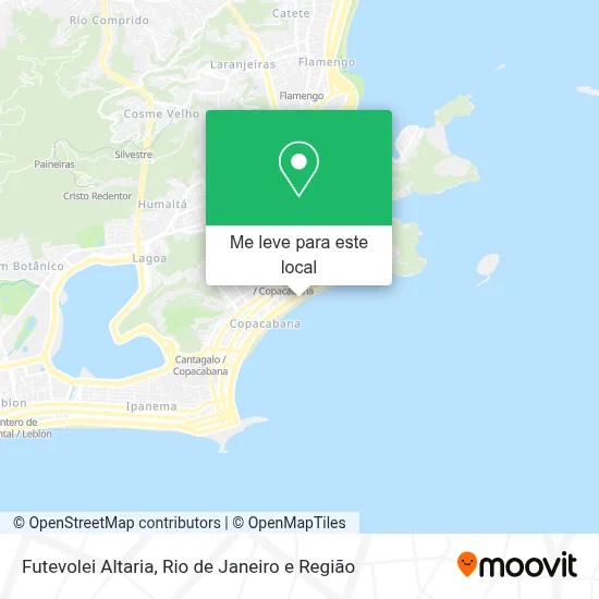 Futevolei Altaria mapa