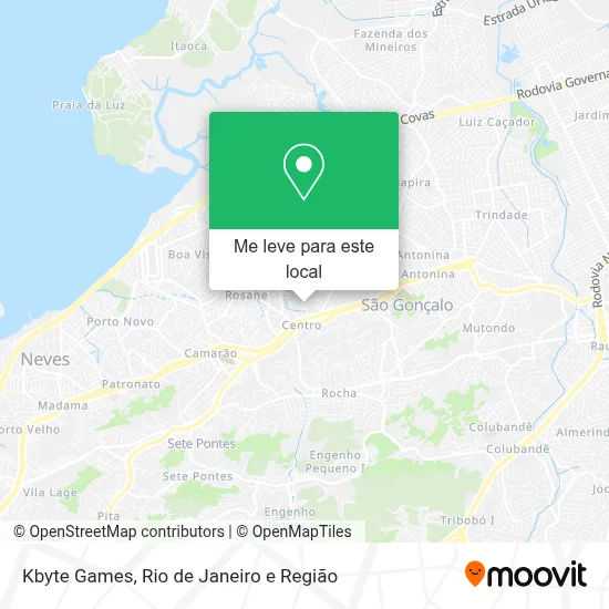 Kbyte Games mapa