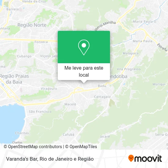 Varanda's Bar mapa