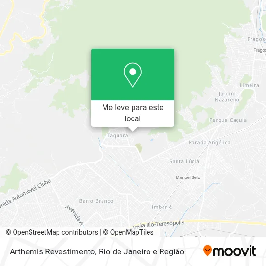 Arthemis Revestimento mapa