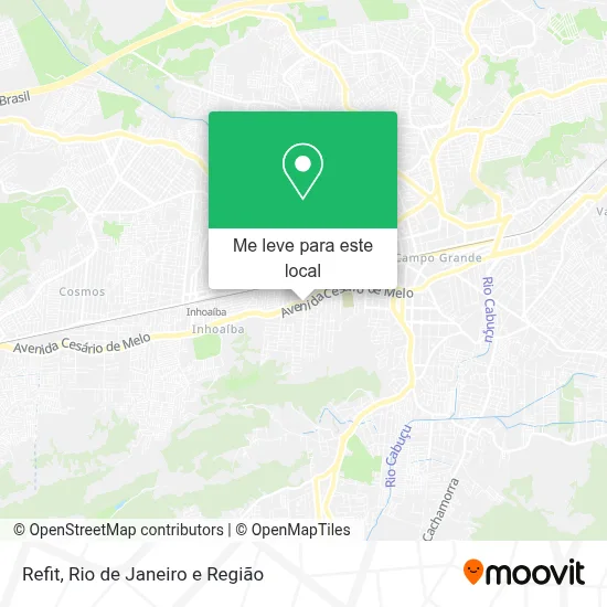Refit mapa