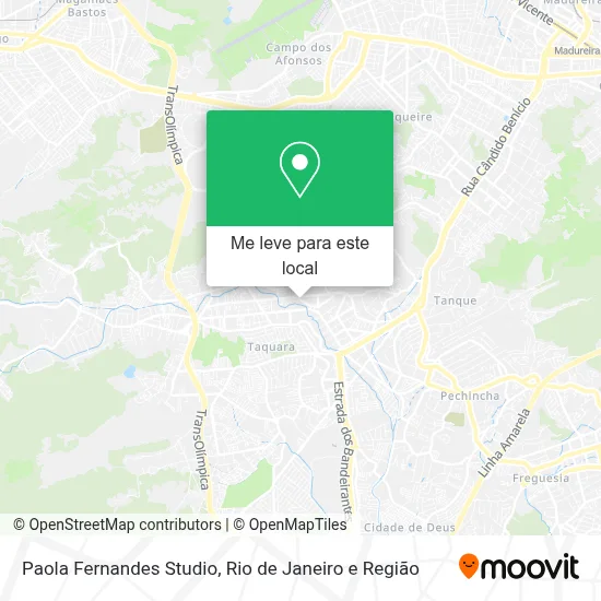 Paola Fernandes Studio mapa