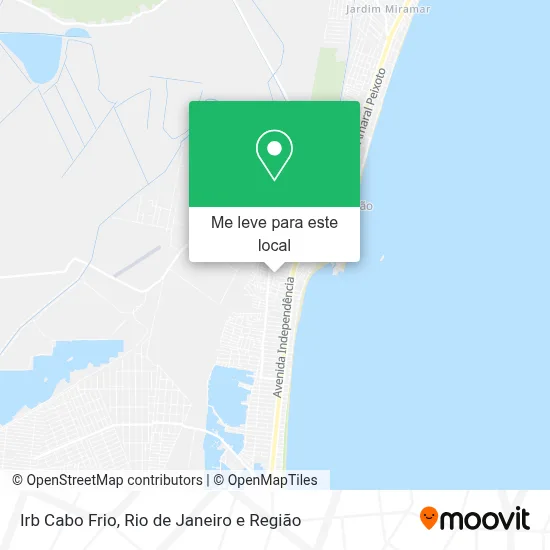 Irb Cabo Frio mapa