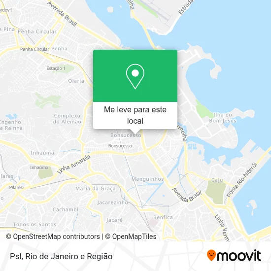 Psl mapa