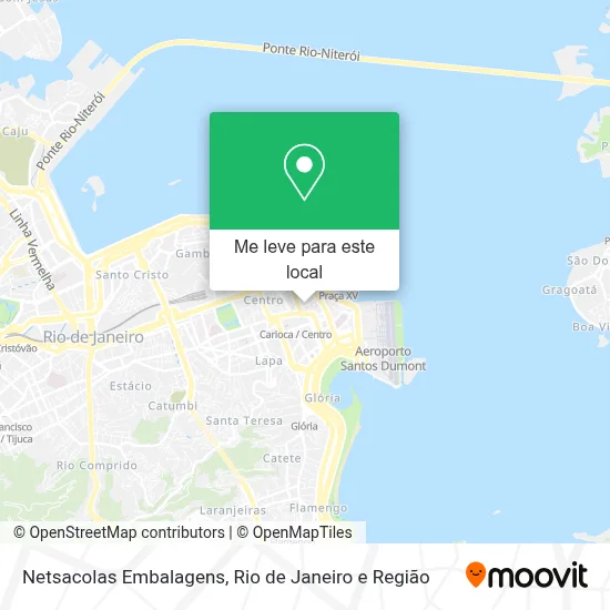 Netsacolas Embalagens mapa