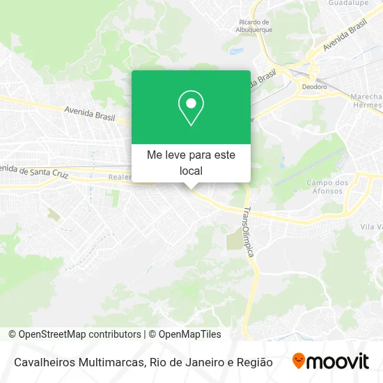 Cavalheiros Multimarcas mapa