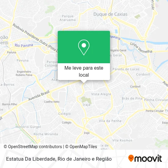 Estatua Da Liberdade mapa