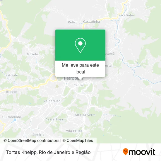 Tortas Kneipp mapa