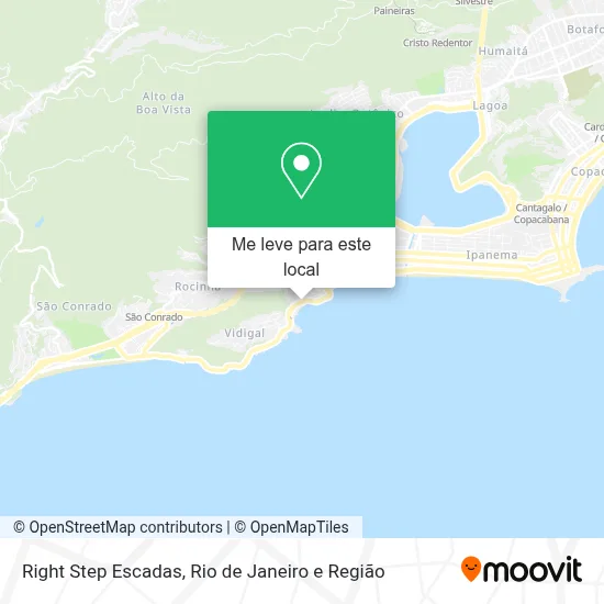Right Step Escadas mapa
