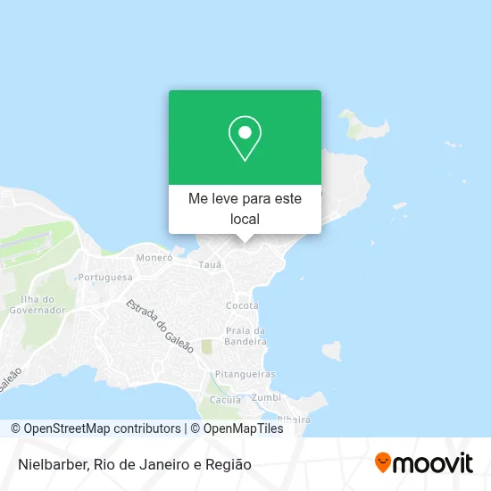 Nielbarber mapa