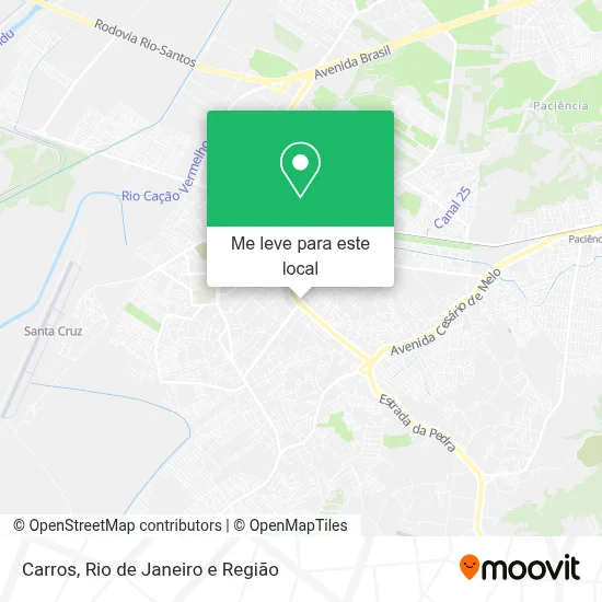Carros mapa
