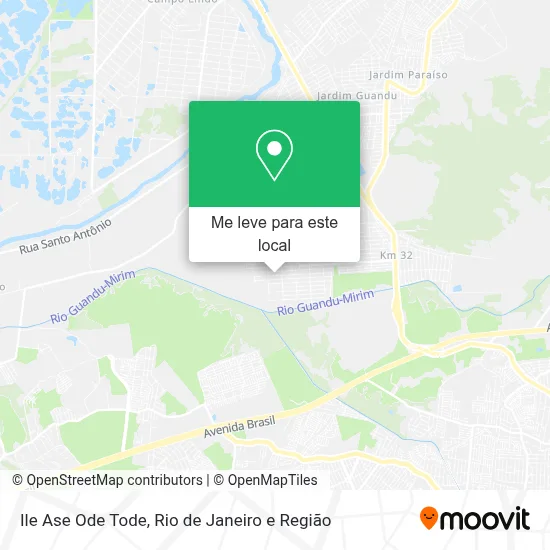 Ile Ase Ode Tode mapa