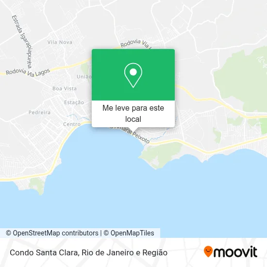 Condo Santa Clara mapa