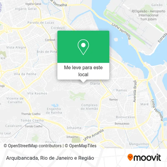 Arquibancada mapa