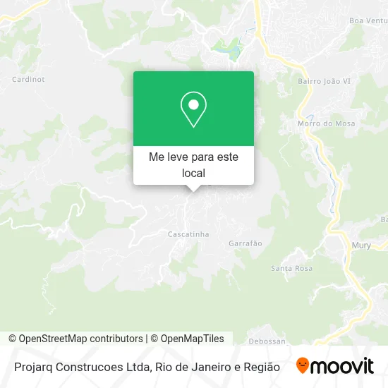 Projarq Construcoes Ltda mapa