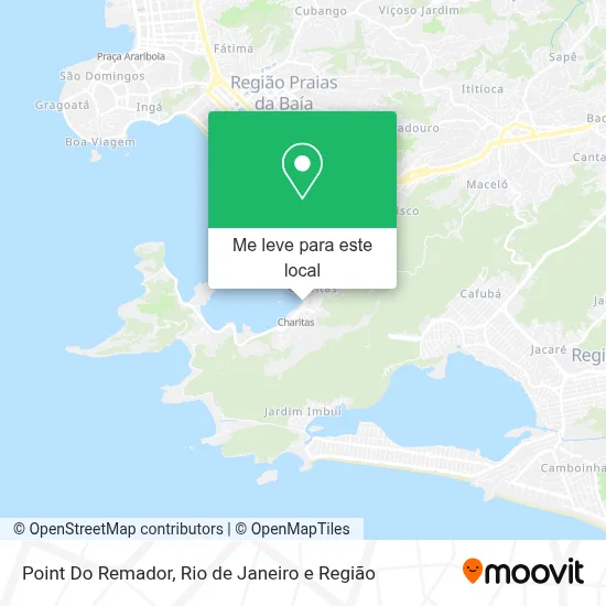 Point Do Remador mapa