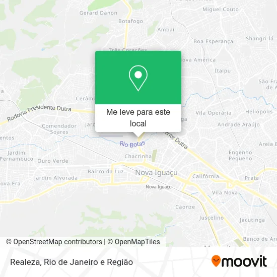 Realeza mapa