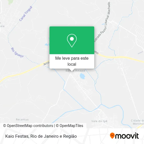 Kaio Festas mapa