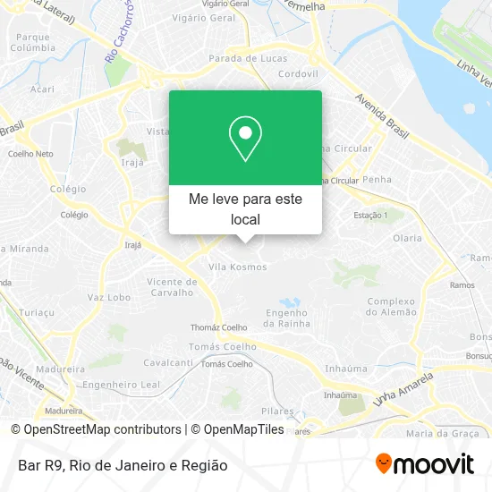 Bar R9 mapa