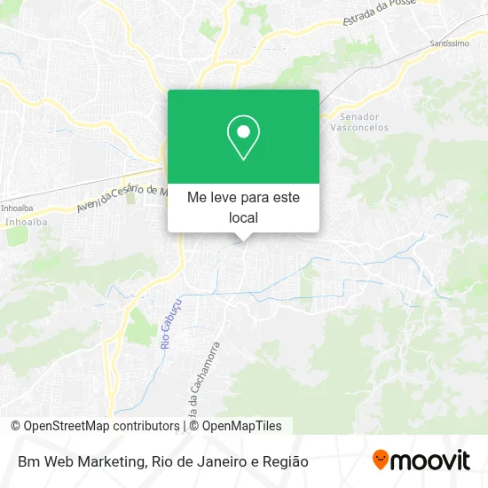 Bm Web Marketing mapa