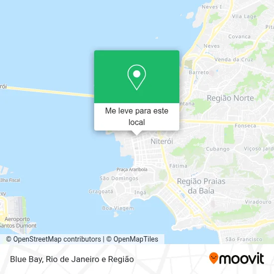 Blue Bay mapa