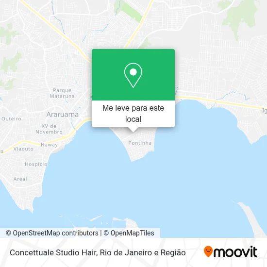Concettuale Studio Hair mapa