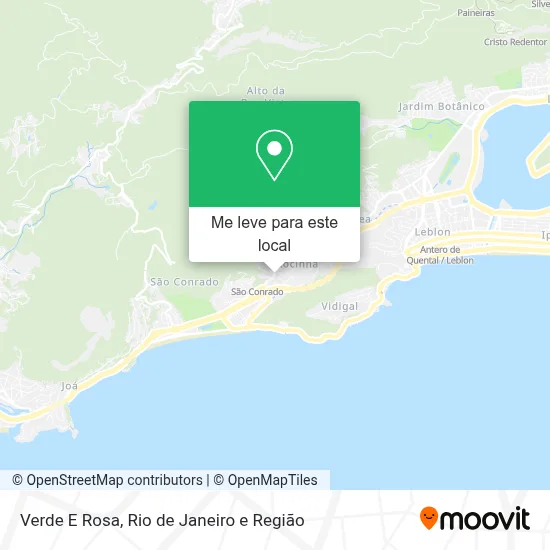 Verde E Rosa mapa