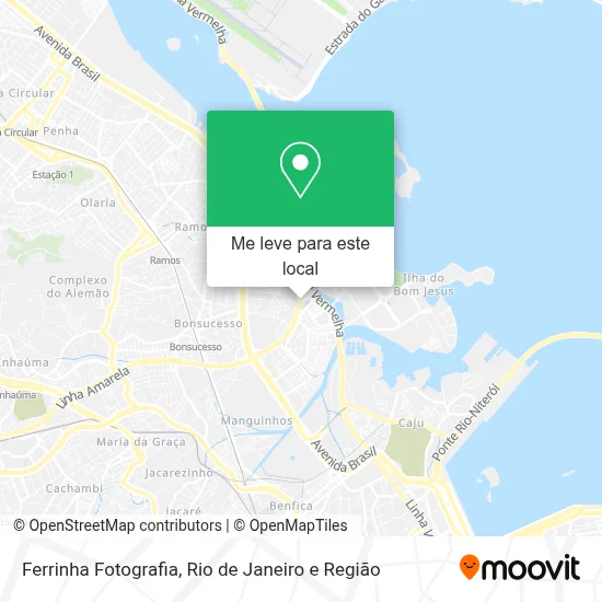 Ferrinha Fotografia mapa