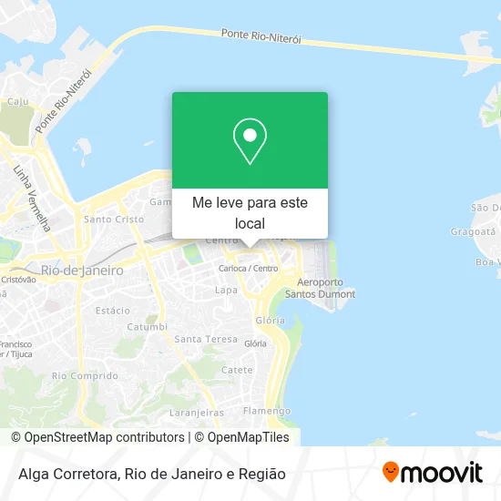 Alga Corretora mapa