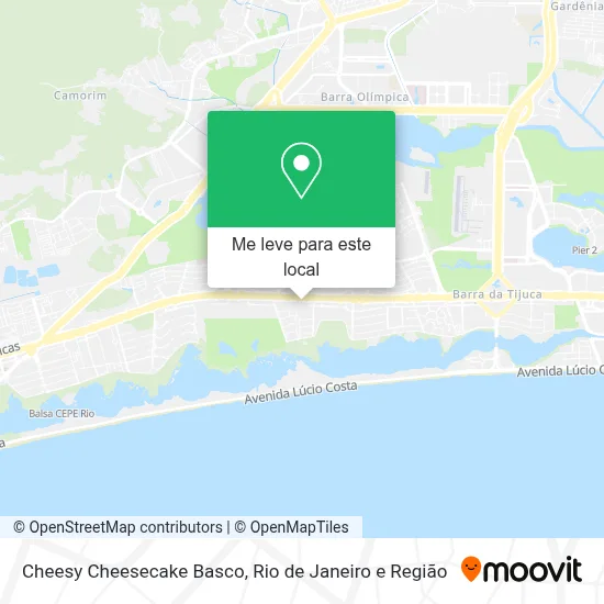 Cheesy Cheesecake Basco mapa