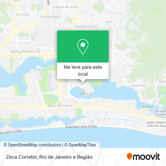 Zeca Corretor mapa
