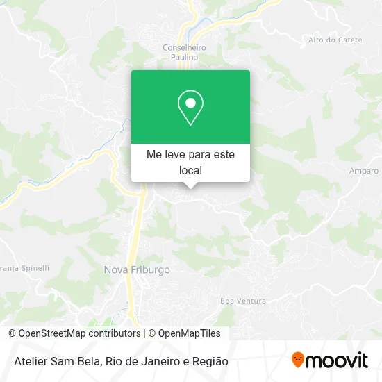 Atelier Sam Bela mapa