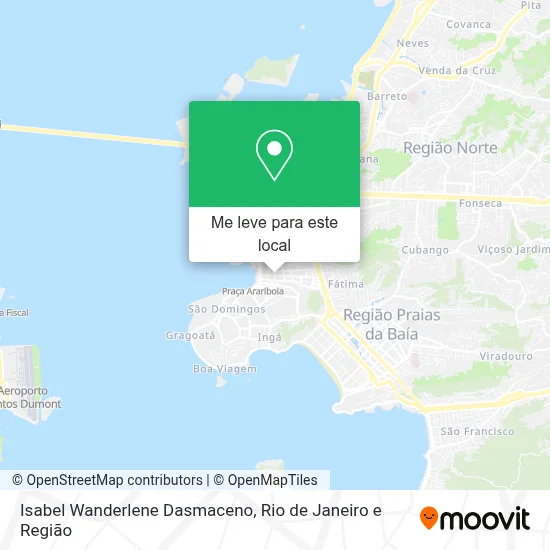 Isabel Wanderlene Dasmaceno mapa