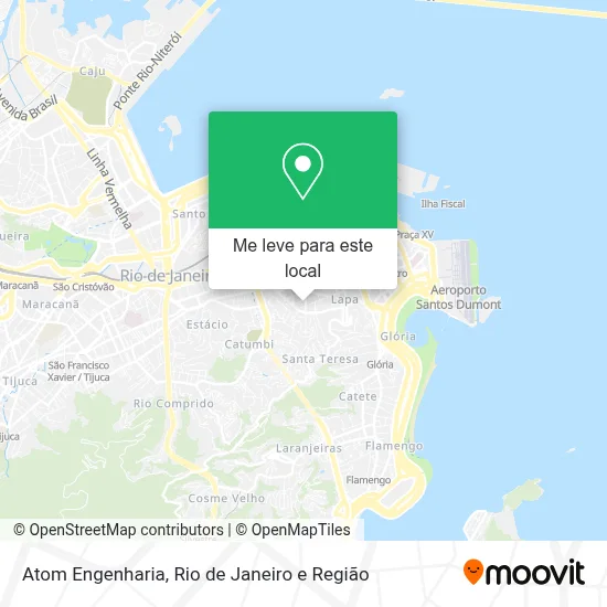Atom Engenharia mapa