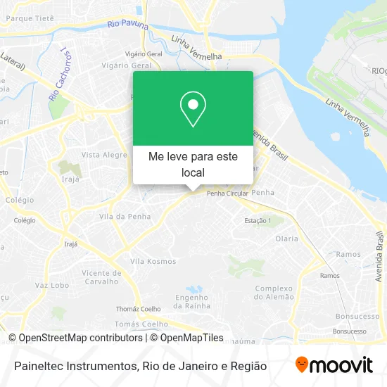 Paineltec Instrumentos mapa