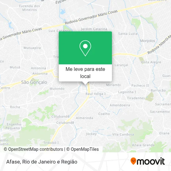 Afase mapa
