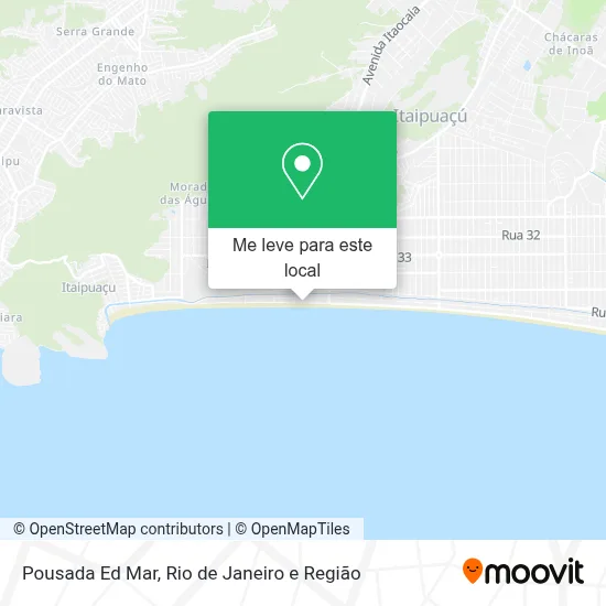 Pousada Ed Mar mapa