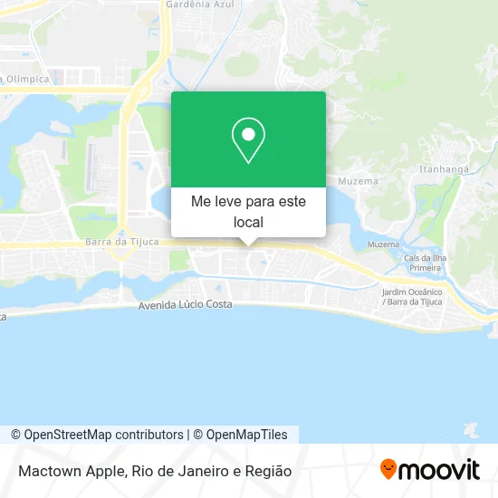 Mactown Apple mapa