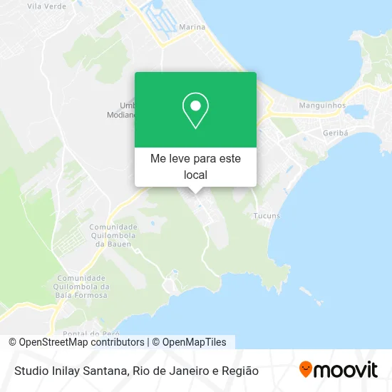 Studio Inilay Santana mapa
