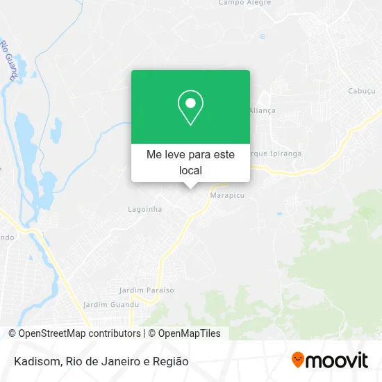 Kadisom mapa