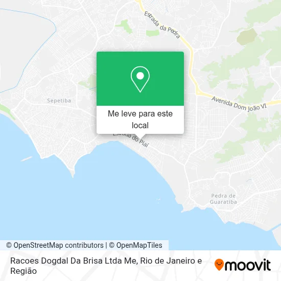 Racoes Dogdal Da Brisa Ltda Me mapa