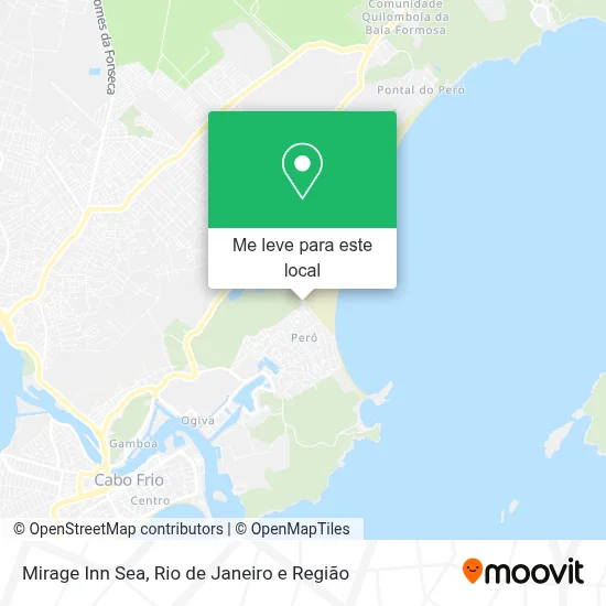 Mirage Inn Sea mapa