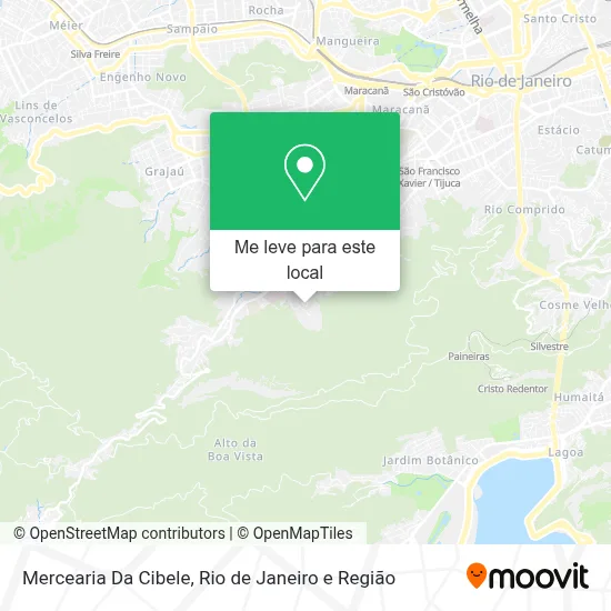 Mercearia Da Cibele mapa