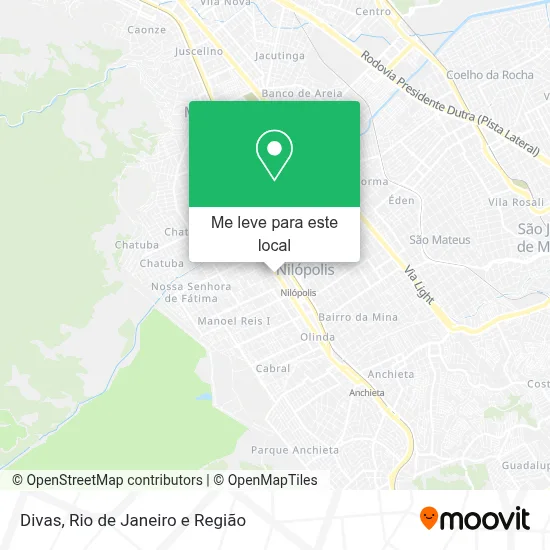 Divas mapa