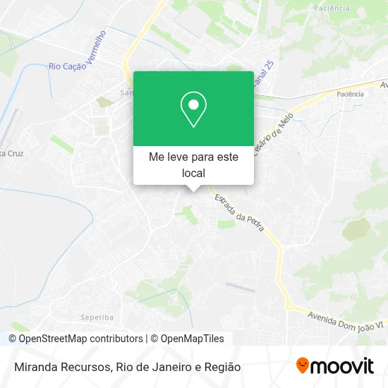 Miranda Recursos mapa